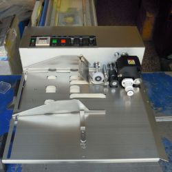 MY-380 Automatic wide stainless steel conveyor coding machine